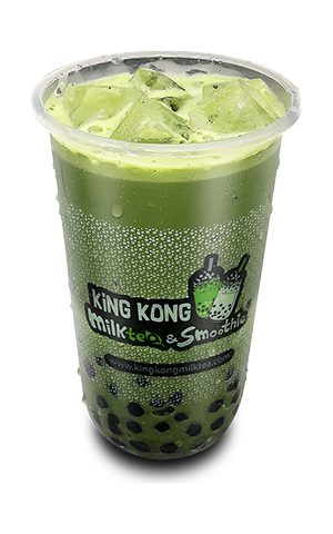 Matcha Green Tea Fresh Milk, Matcha, Fresh Milk, Trà Sữa Tươi Trà Xanh, King Kong Milk Tea, Boba tea