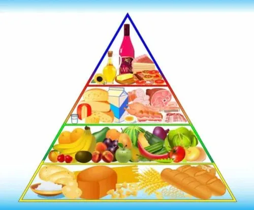 the nutrition pyramid, Introduction to the nutrition pyramid for children from 18 months to 12 years old