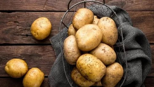Potatoes have a high starch content that supports weight gain
