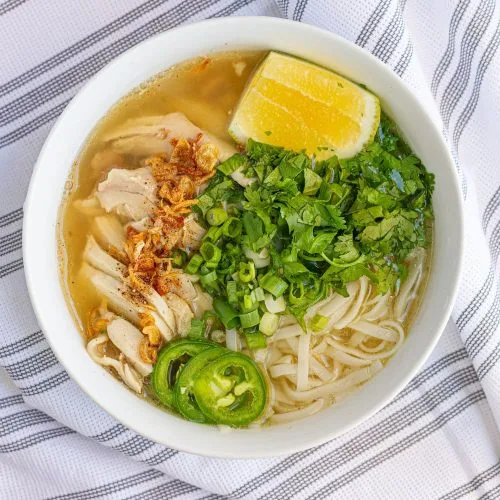 Vietnamese Chicken Noodle Soup (Pho Ga)