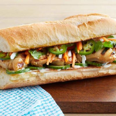 Vietnamese Grilled Chicken Sandwich Recipe