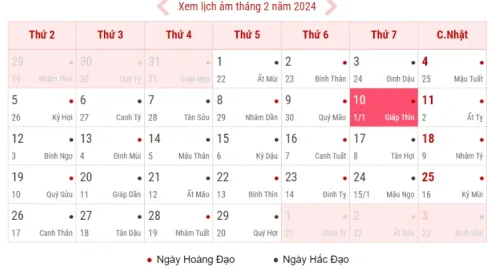 Tet Nguyen Dan viet nam 2024 la ngay nao? (Vietnamese Lunar New Year 2024)