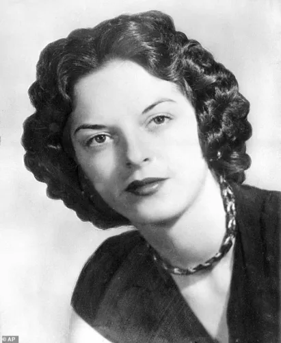 Protesters Emmett Till arrive as they storm the high-end facility looking for Carolyn Bryant Donham