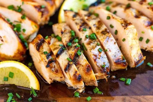 juicy grilled chicken breast